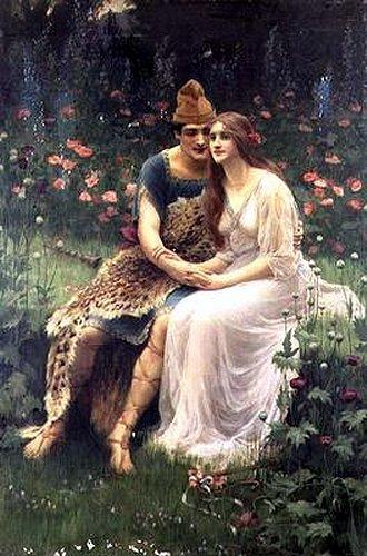 Florizel And Perdita by Mary F. Raphael
